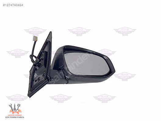 Toyota Rav 4 Sağ Ayna. 2014-2018 Elekt,Sinyalli.5 Fiş